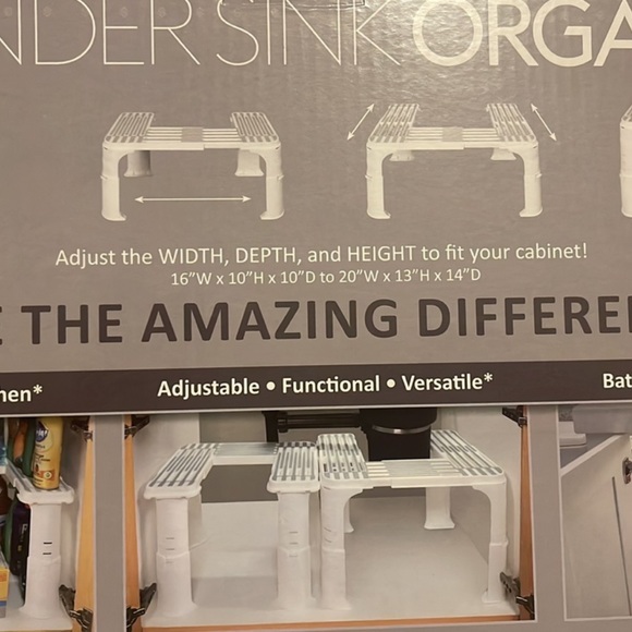 Spicy Shelf Brand Under the Sink Organizer NIB - Picture 4 of 6